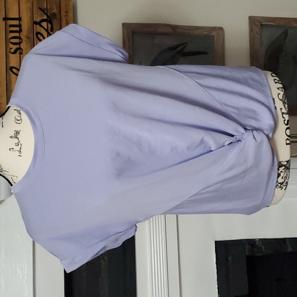 Workshop purple knot top